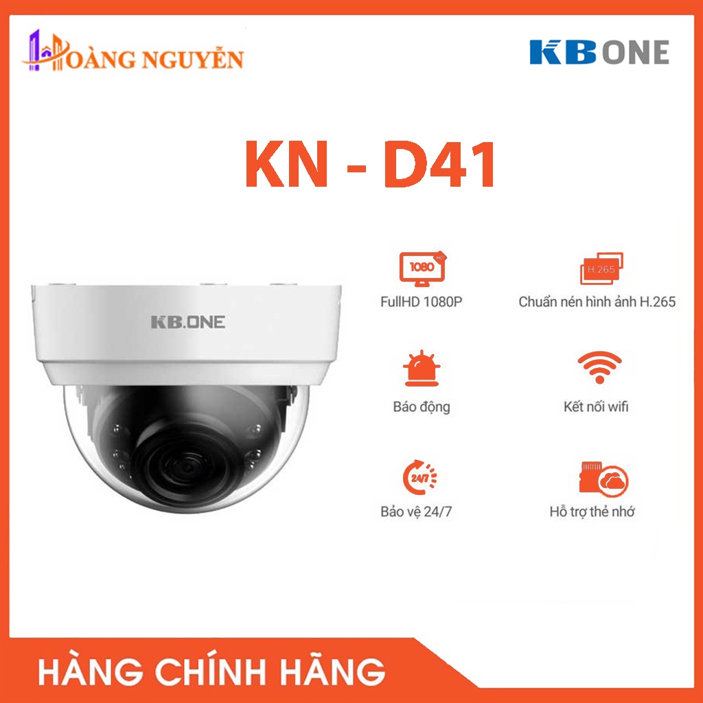 [HÀNG CHÍNH HÃNG] Camera Wifi KN-D41 4.0MP