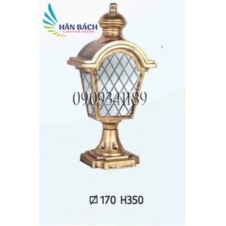 Đèn trụ cổng gắn đầu cột ngoài trời