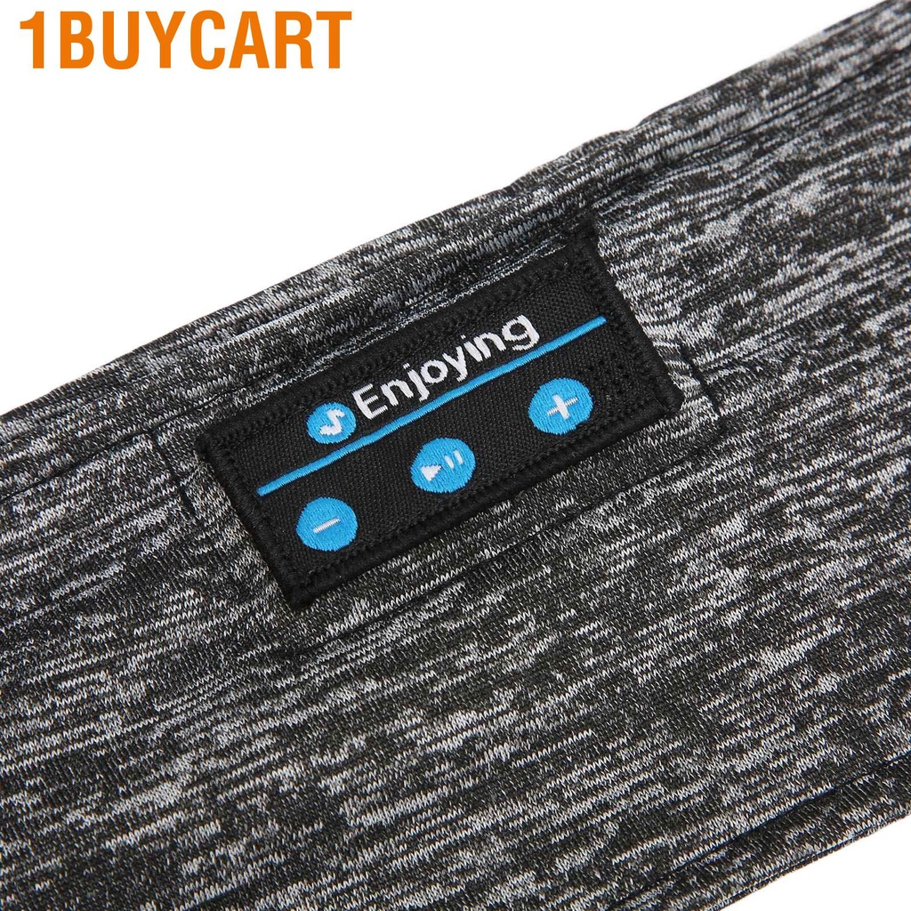 1buycart Wireless Sleep Headphones Ultra Thin HD Stereo Speakers Bluetooth Sports Headband for Sleeping Workout