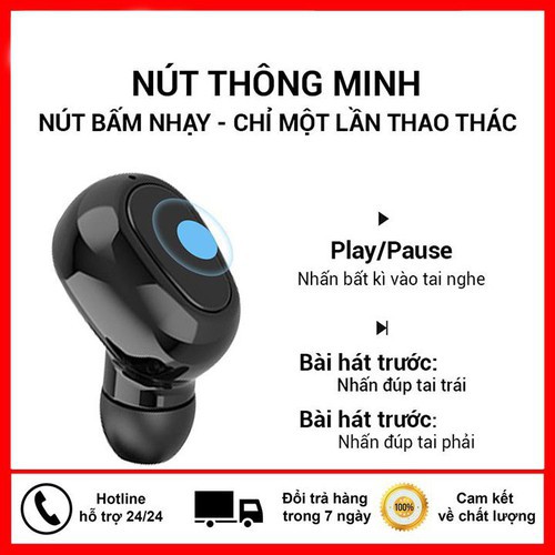 [Hàng Hot] Tai Nghe Xiaomi Không Dây Mipost A6S TWS Bluetooth 5.0 Chống Ồn - Chống Nước - Phong Cách Thể Thao