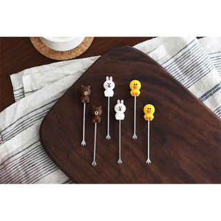BỘ DĨA ĂN HOA QUẢ VỊT VÀNG SALLY (LINEE THỎ CONY- GẤU BROWN)