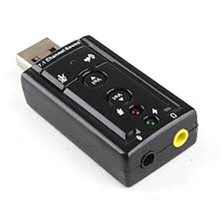 Usb ra sound 3D 7.1 - đầu ra âm thanh chuẩn -DC237