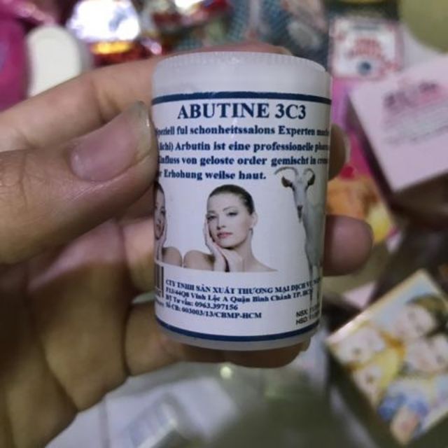 Bột kích trắng da ABUTINE 3C3