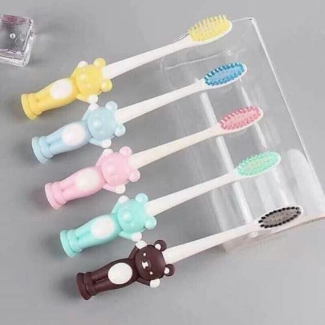 Sét 4  Cây bàn chải đánh răng cho bé