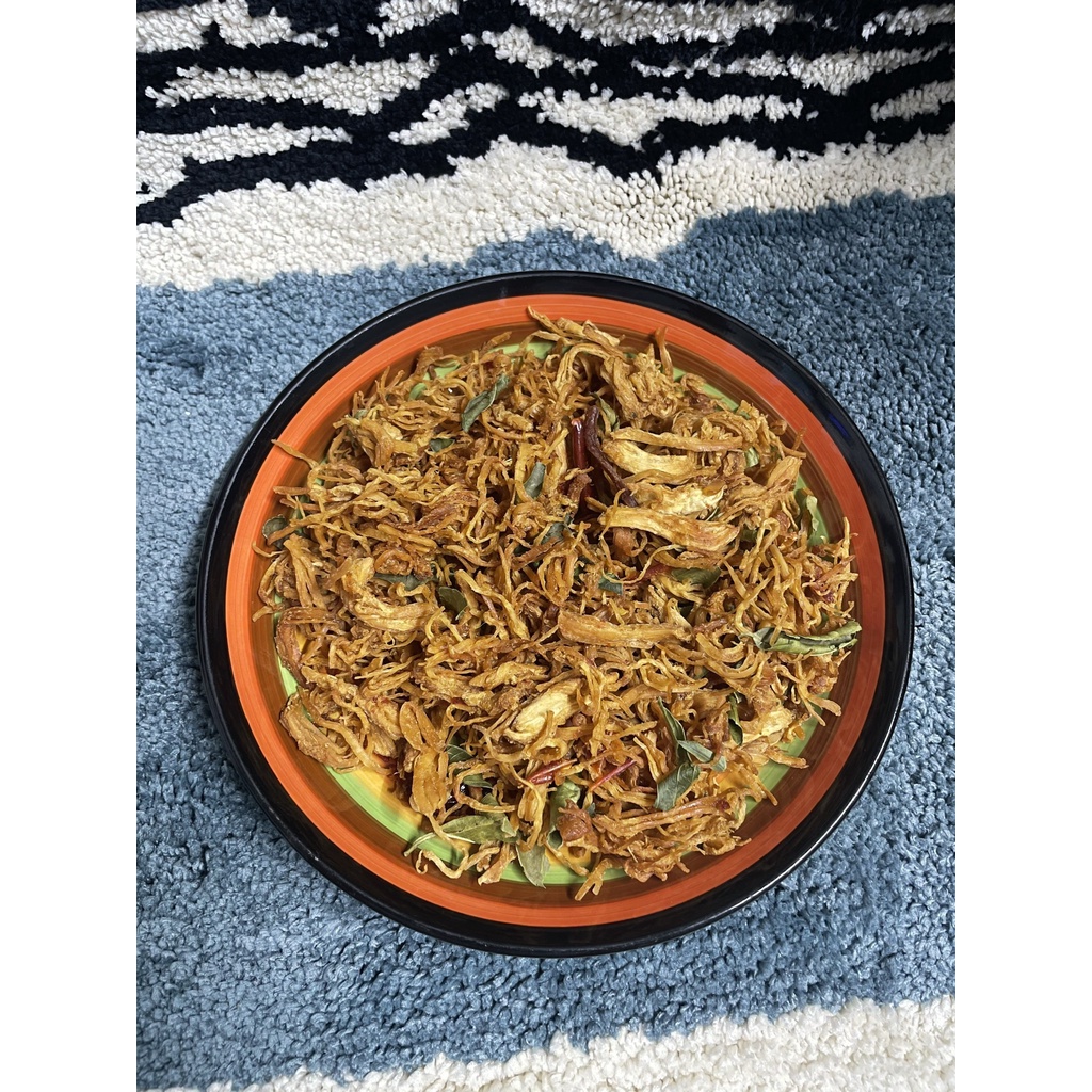[250gr/500gr] Khô gà lá chanh siêu ngon - Bếp nhà Tom chuyên đồ ăn vặt | BigBuy360 - bigbuy360.vn
