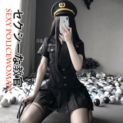 Bộ đồ ngủ hóa trang cảnh sát phong cách gợi cảm quyến rũ cho nữ