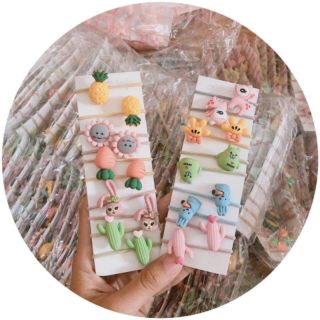 Set 10 dây buộc tóc cho bé