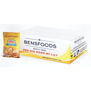 Phụ gia bánh mì lạt-Bensfoods thùng 20 túi 500Gram