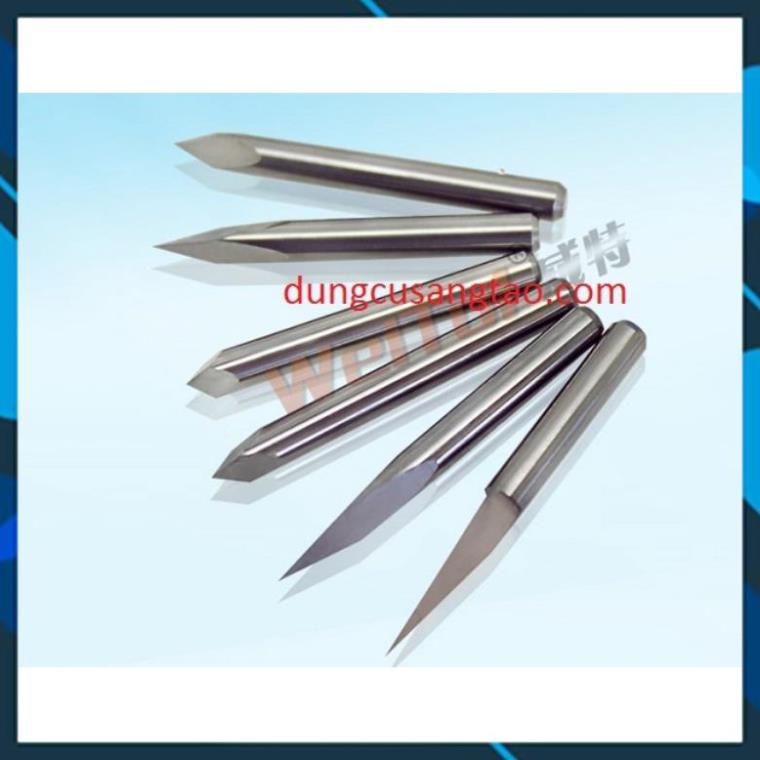 Dao CNC khắc gỗ, nhựa, acrylic, đồng, nhôm và kim loại mềm khác  cao cấp