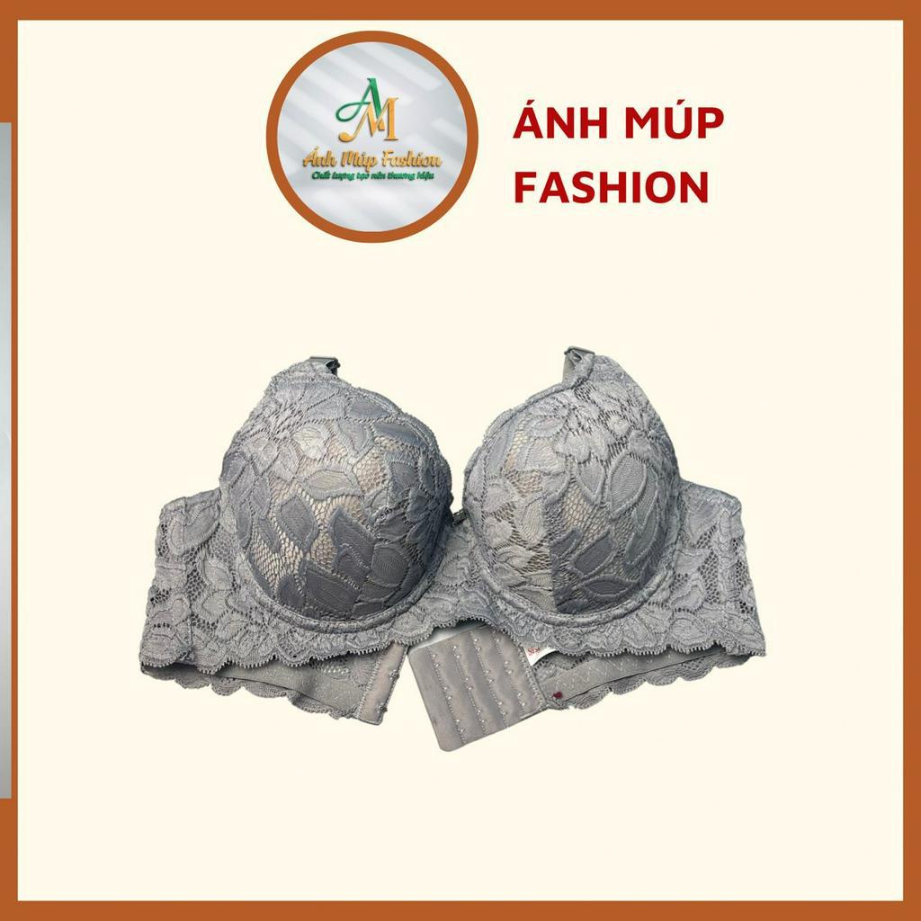 Áo lót Bigsize nữ 852 Ánh Múp Bigsize, Bra cup C có gọng, Bản to, Mềm mại, Nâng Ngực, Che khuyết điểm