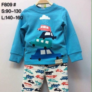 Bộ cotton nỉ FanQ xuất hàn cho bé trai