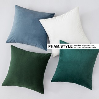Gối Sofa Trang Trí VELVET (45x45cm) (30X50cm)