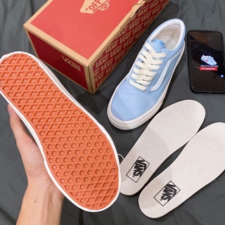 Giầy vans xanh nhạt 1:1 ( full box + free ship )
