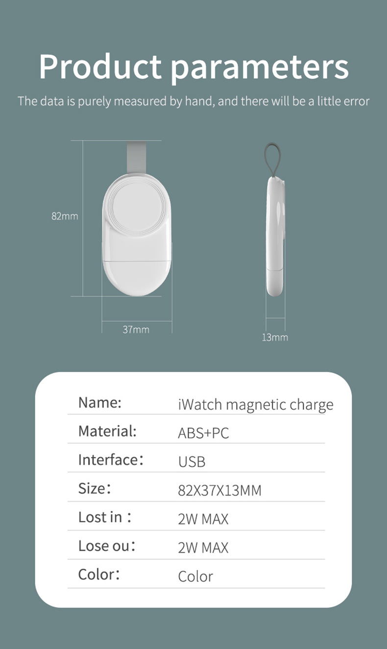 Bộ sạc nhanh Lykry không dây từ tính cho đồng hồ Apple