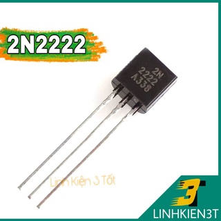 ( Túi 10 con ) Transistor 2N2222 NPN 40V 600mA TO92 chính hãng