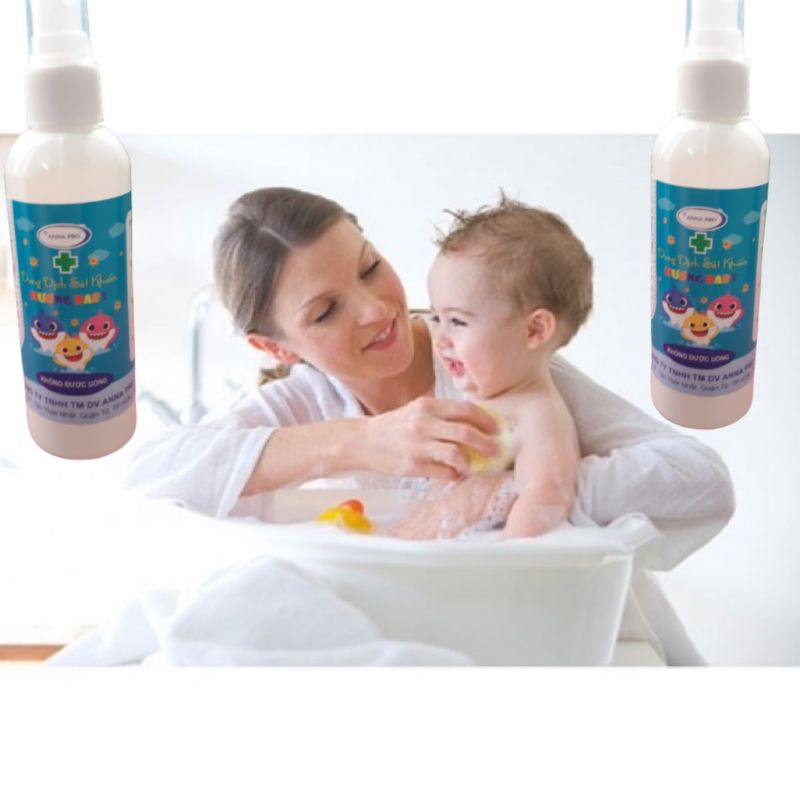 Dung dịch xịt khuẩn hương Baby. Diệt khuẩn đến 99%. chai 100ml