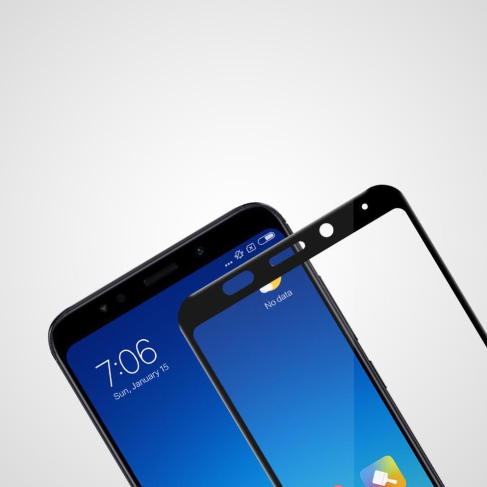 Miếng dán kính cường lực full màn hình 111D cho Xiaomi Mi A2 / Mi 6X (siêu mỏng chỉ 0.3mm) - Hàng nhập khẩu