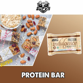 Bánh Whey Protein bar - Indulgence Bar Applied Nutrition bữa ăn tiện lợi cung cấp đầy dinh dưỡng trước và sau buổi tập