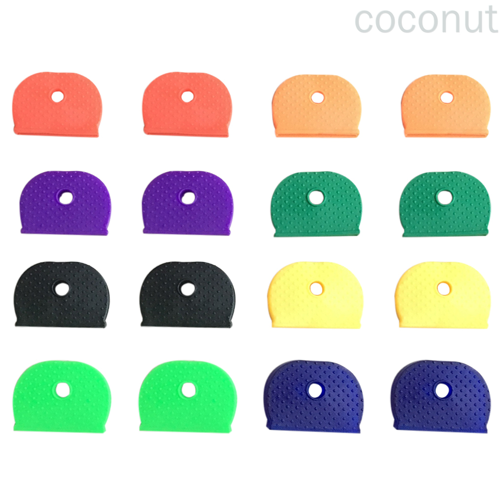 Set 24 Vỏ Bọc Chìa Khóa Bằng Cao Su Tiện Dụng Chất Lượng Cao