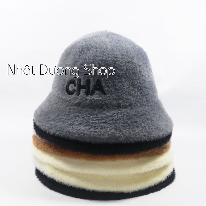 [ NÓN MŨ QUẢNG CHÂU ] NÓN LÔNG THỎ BUCKET NỮ THỜI TRANG CAO CẤP 2022 DUY NHẤT TẠI VN