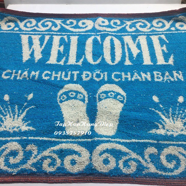 Khăn dậm chân Wellcome