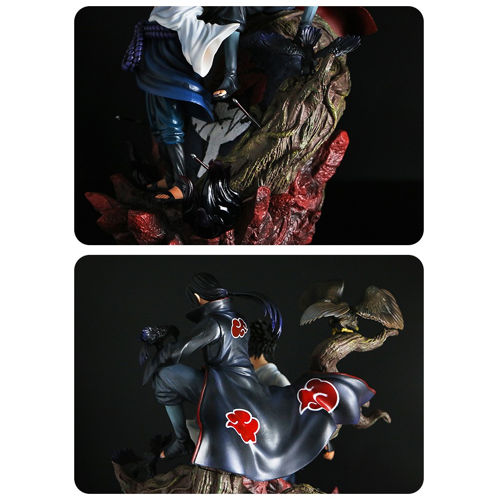 [ 36cm ] Tượng anh em nhà Uchiha Sasuke x Itachi  - Naruto - Baystore