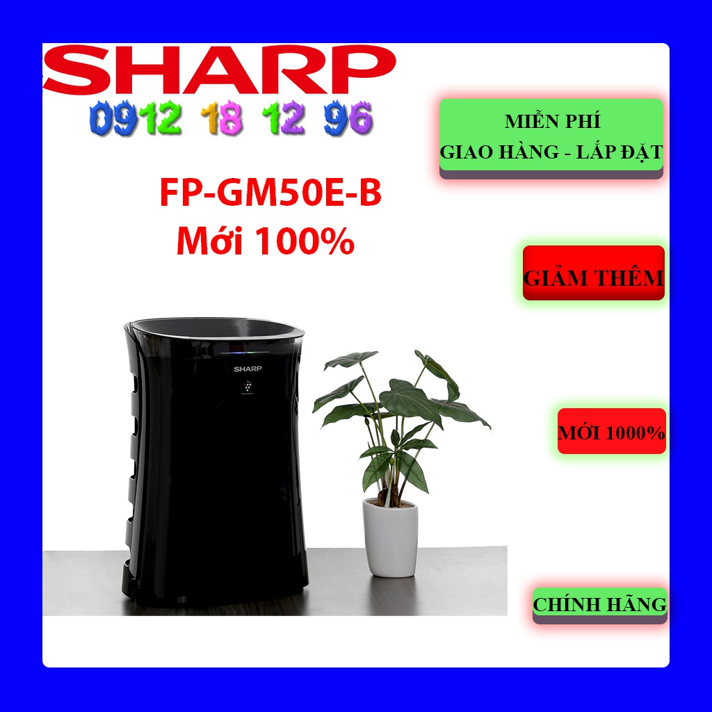 FREESHIP - Máy lọc không khí bắt muỗi Sharp FP-GM50E-B