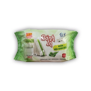 Bánh In Nhân Đậu Lá Dứa Tân Huê Viên 10 cái vuông