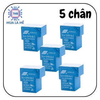 Rơ le 5v/12v/24v-10a, 5v/12v/24v48v-30a rơ le 5 chân các loại chất lượng tốt.