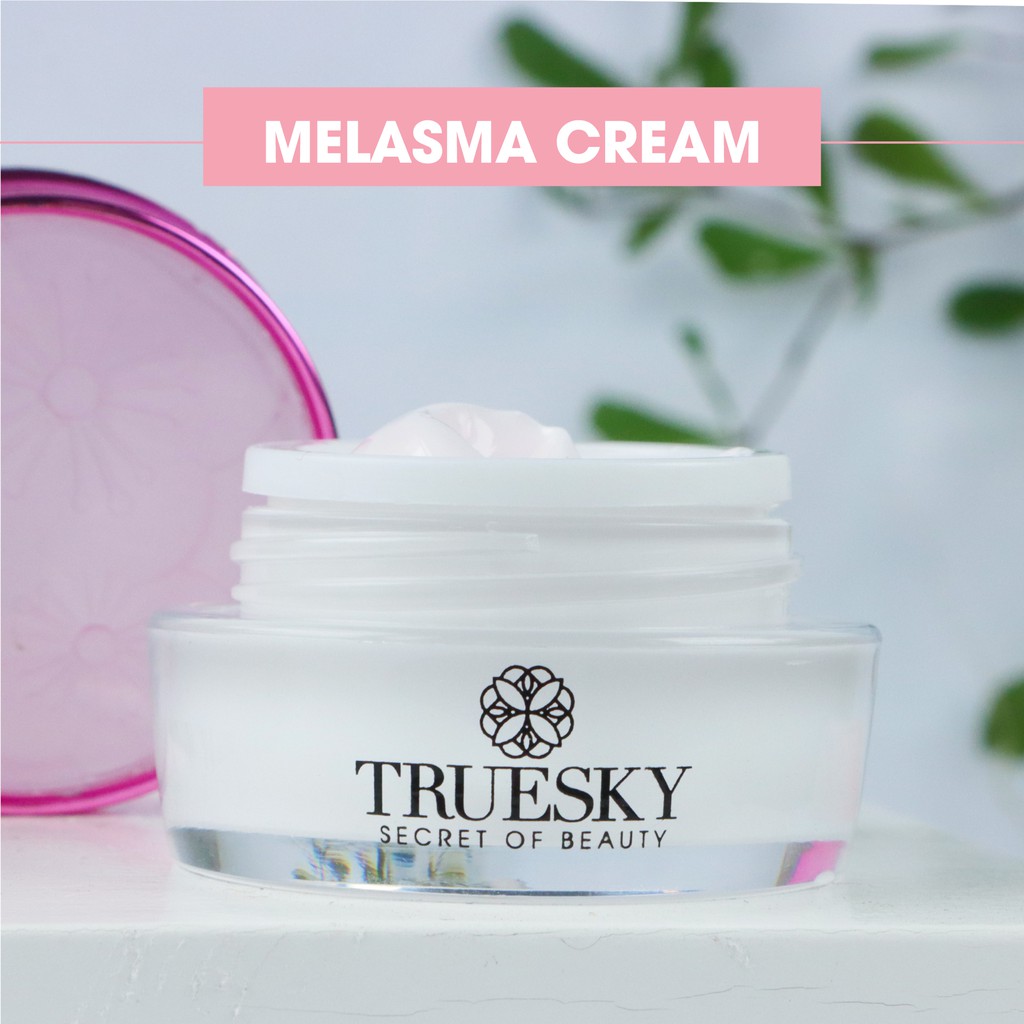 Bộ sản phẩm làm mờ nám da mặt Truesky V01 gồm 1 kem giảm nám da Melasma Cream 15g và một sữa rửa mặt nha đam 60ml | BigBuy360 - bigbuy360.vn