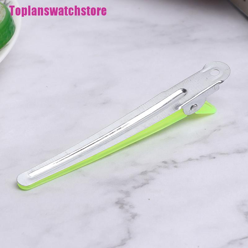 Set 10 Kẹp Tóc Nhựa Chuyên Dụng Cho Salon Làm Tóc
