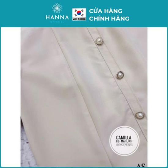 Đầm đuôi cá tay bồng đính cúc ngọc/Váy hàn quốc cúc ngọc đuôi cá - HANNA - Hannah Store | WebRaoVat - webraovat.net.vn