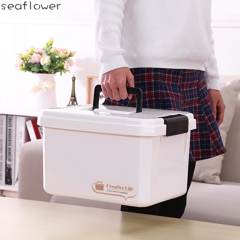 Hộp nhựa xách tay đựng dụng cụ sơ cứu khẩn cấp đa năng