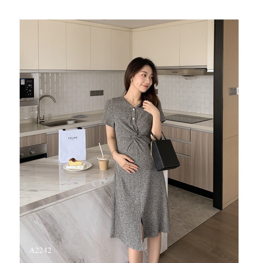 Váy Bầu Đầm Bầu LEN Mongtoghi A2242