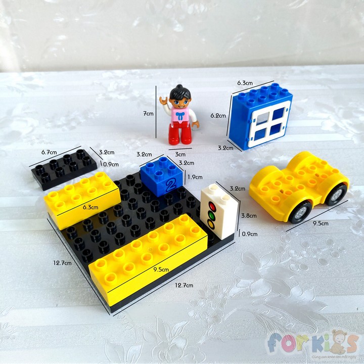 Thanh lý Lego, lego xếp hình, lego lắp ráp, lego xe các loại 85 chi tiết TO DÀY ĐẸP, đồ chơi tư duy, đồ chơi cho bé