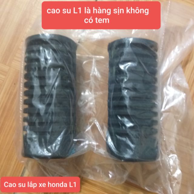 Cao su để chân chính xe Honda DREAM WAVE hàng cao su sịn L1 (-10%)