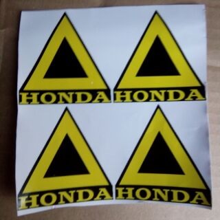 4 Bộ tem honda dán dè sau xe dream