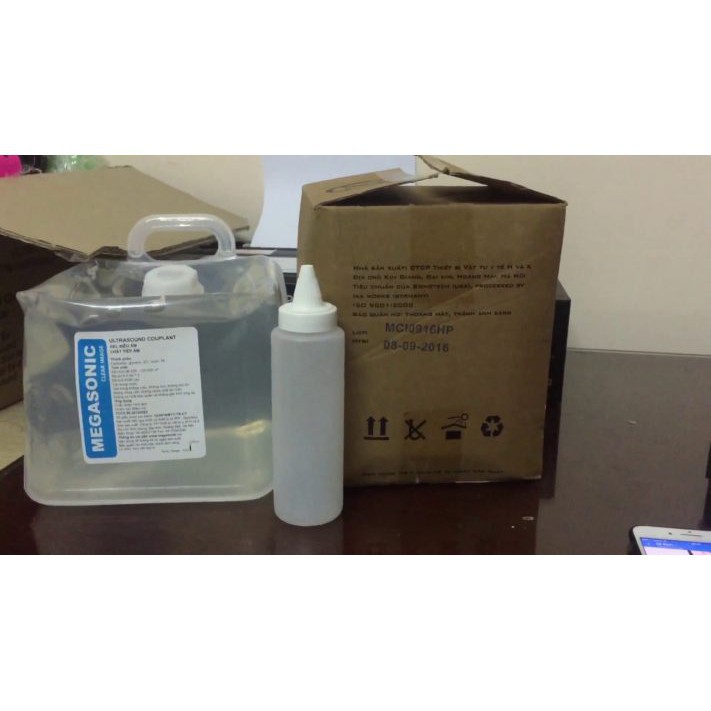 Gel triệt lông, siêu âm Megasonic