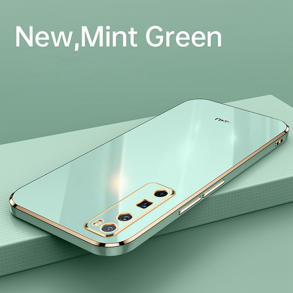 Ốp Điện Thoại TPU Dẻo Mạ Vàng 6D Sang Trọng Cho Huawei Nova 7 Pro 5G Huawei Nova7 SE