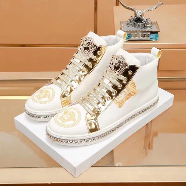 FALE SALE (Video) Siêu phẩm giày da vesax cao cổ đế khoá dây kim tuyến vàng Có Sẵn ⚡ CHẤT sịn : new L > ₛ * : ! ¹ * | BigBuy360 - bigbuy360.vn