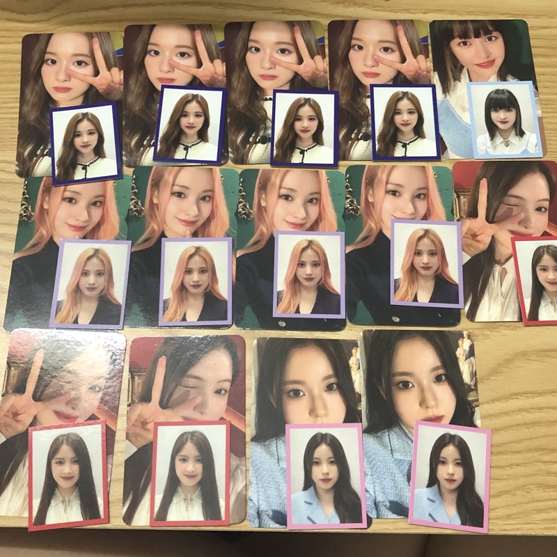 Ảnh thẻ và ảnh bo góc nhóm NMIXX