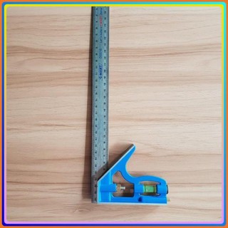 Thước ke góc dài 30cm C-Mart Thước Đo Góc Thủy Nivo Loại Tốt