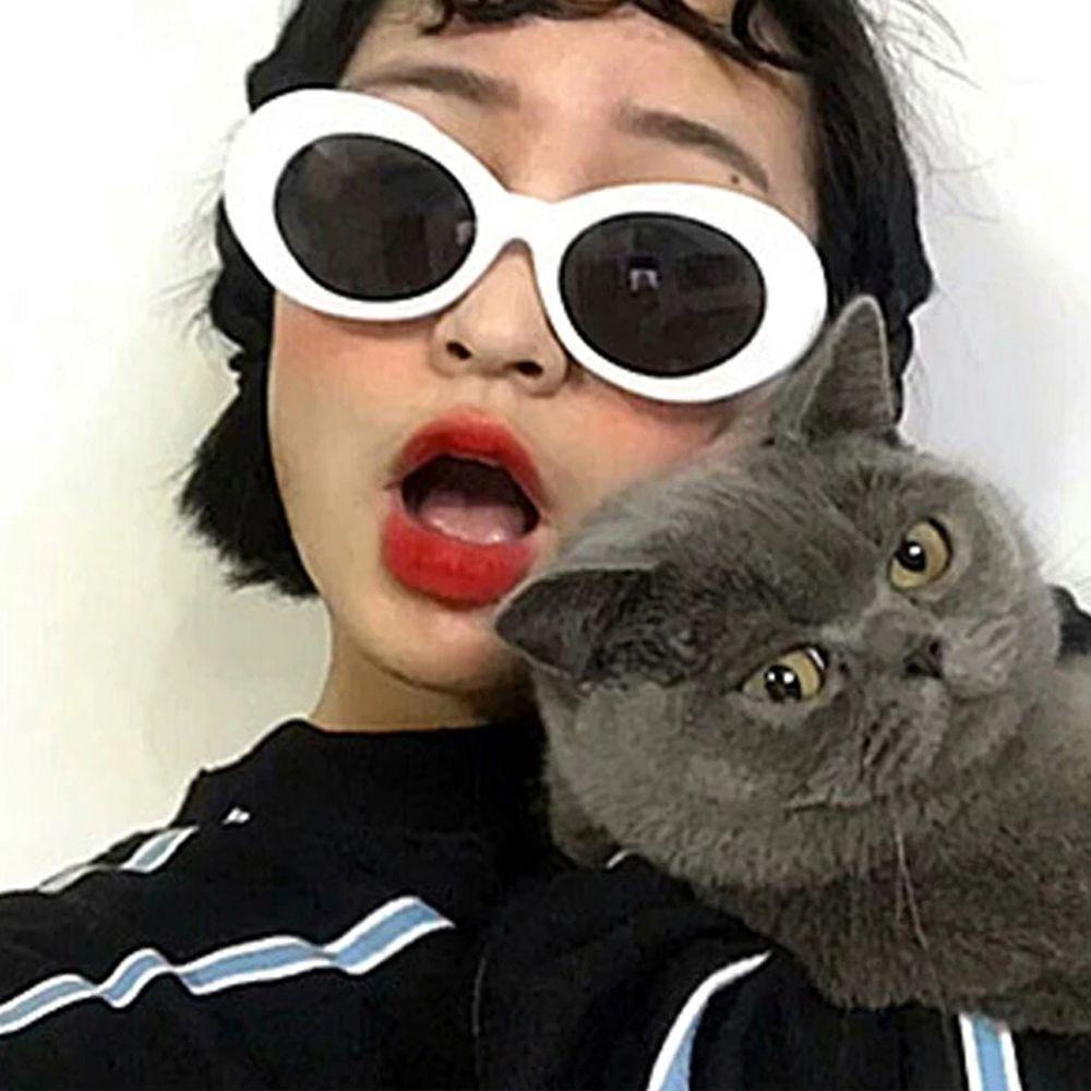 Kính Mát Hình Oval Chống Tia UV400 Thời Trang Cho Nữ WMES15H