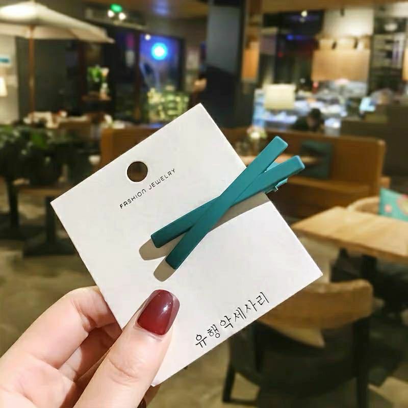 MỚI | KẸP TÓC CHỮ X KIỂU VINTAGE | MÀU TRƠN | VIDEO THẬT | KISS PLAZA