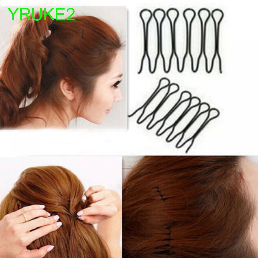 2pcs Maker Bun Insert Tool Accessories Fashion Hair Clip Hair Clip