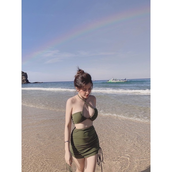 Bikini Đồ Bơi 2 Mảnh Quần Váy GK0221 (Video, Ảnh Thật) | BigBuy360 - bigbuy360.vn