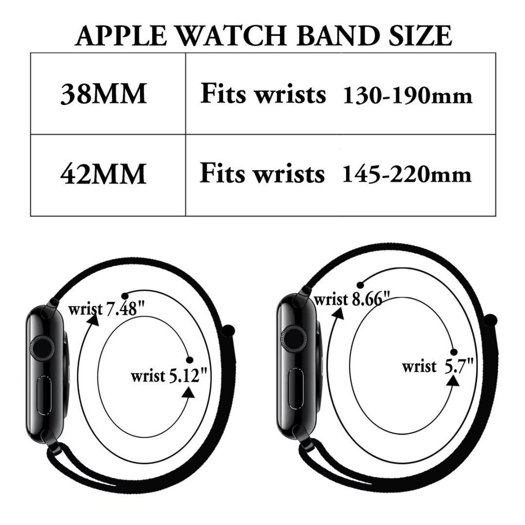 Dây Apple Watch 42mm Nylon kèm ốp phong cách bởi chocongnghevn