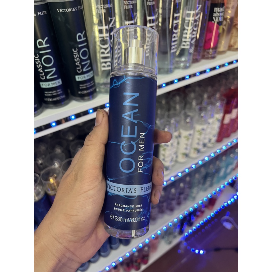 Body mist Xịt thơm cho Nam Ocean for Men 236ml Nam Tính, mát mẻ, Sang Trọng