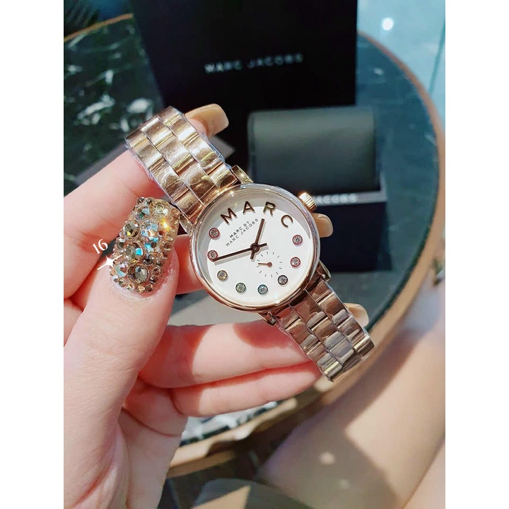 Đồng Hồ Nữ Marc By Marc Jacobs Baker Dexter White MBM3443