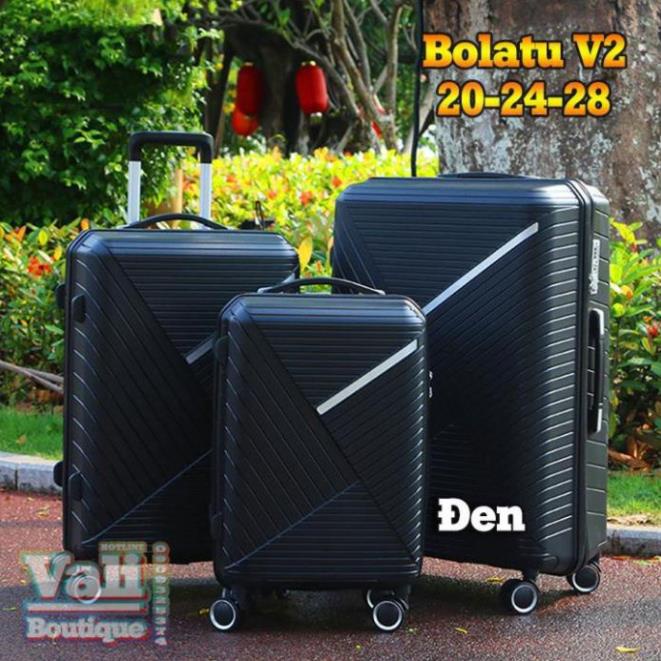 size 20 xách tay,Vali kéo nhựa dẻo PP chống vỡ hoàn toàn